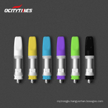 New 510 Thread Glass Tank No Leakage Cbd Cartridge 1ml Ceramic Vape Carts